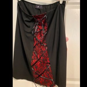 XL Morbid Threads corset style skirt (please read description)